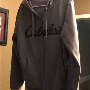 Cabela’s zip up hoodie size medium